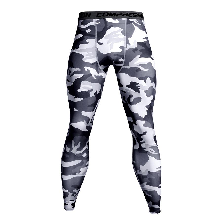 Taylor Boys Favorite! Great Deal! Mens Camo Compression Pants Fit wear Jogging Leggings