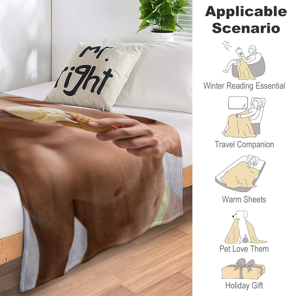 Taylor Boy™ Signature Flannel Blanket — Soft Touch, Multiple Sizes