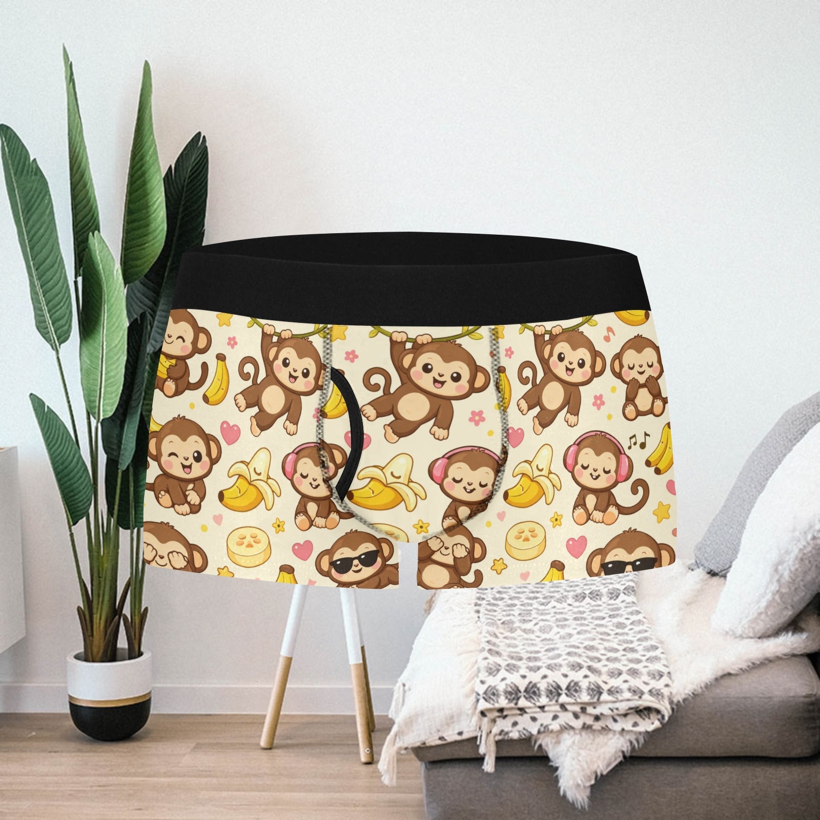 Multiple Designs -Men's Boxer Briefs with Fly