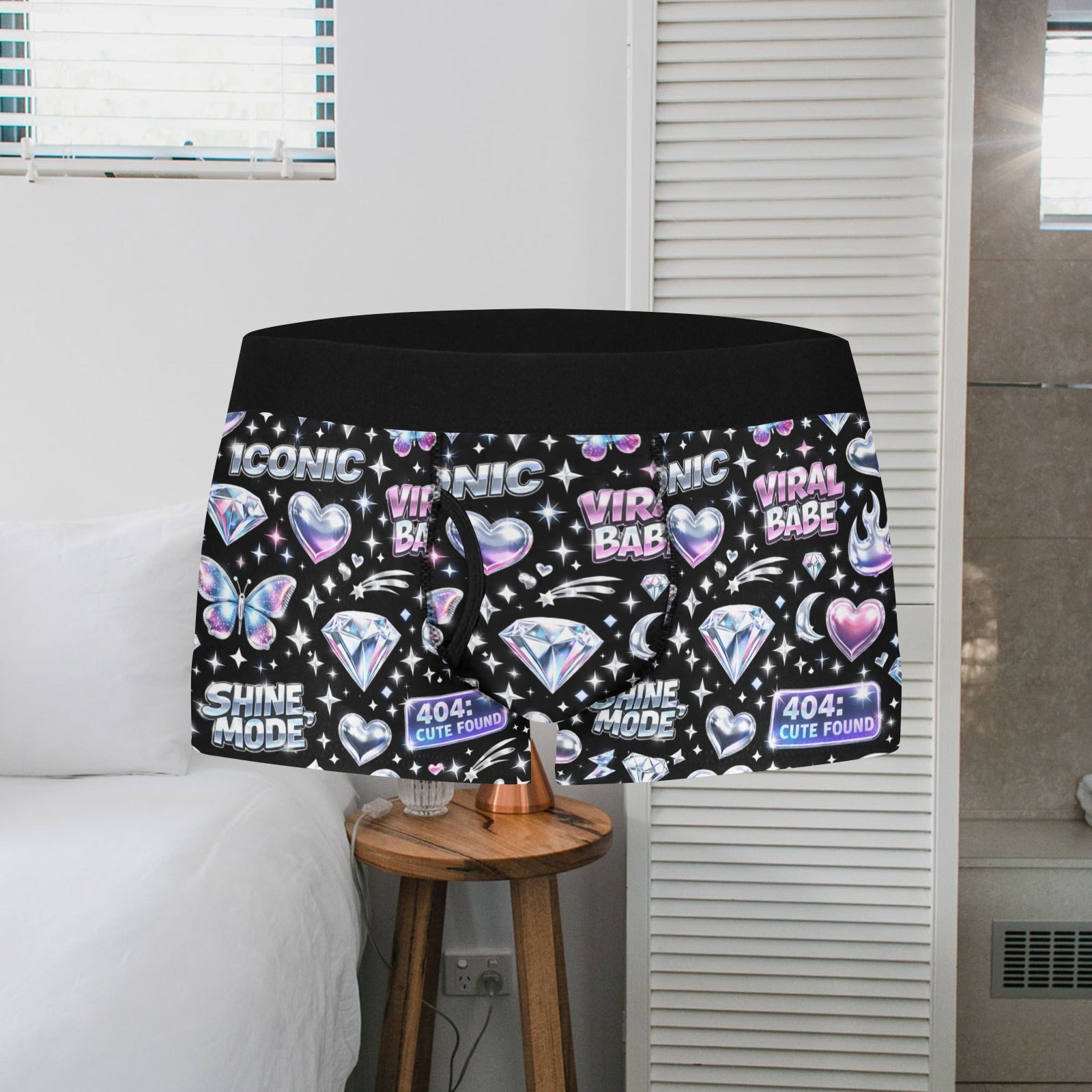 Multiple Designs -Men's Boxer Briefs with Fly