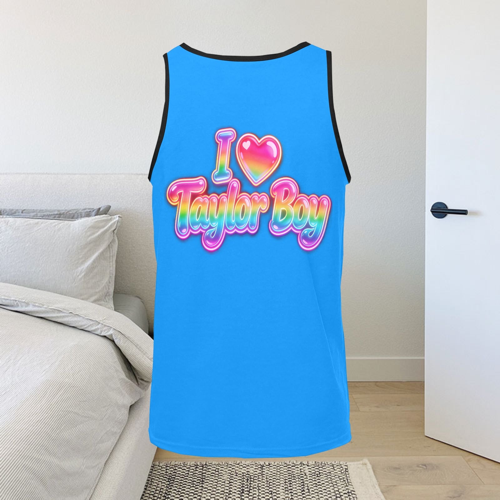 Taylor Boy™ Graphic Tank — Soft, Strong, Summer‑Ready - Men’s Print Tank Top — Premium Fit, Taylor Boy Energy