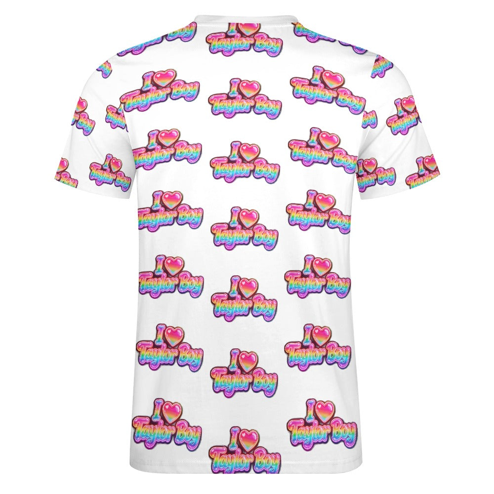 I ❤️ Taylor Boy™ Shirt — Fan Favorite Fit Men's Cotton T-shirt