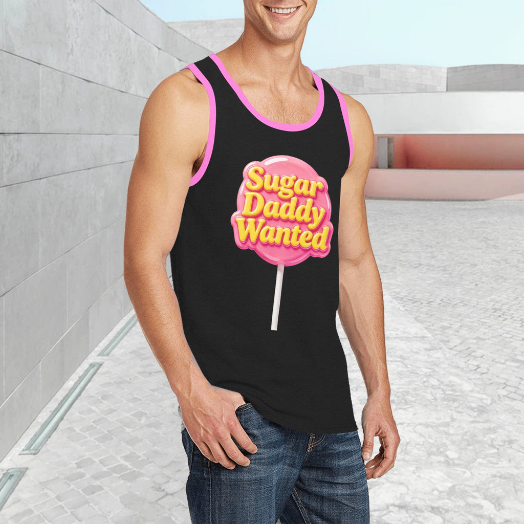 Men’s Print Tank Top — Premium Fit, Taylor Boy Energy