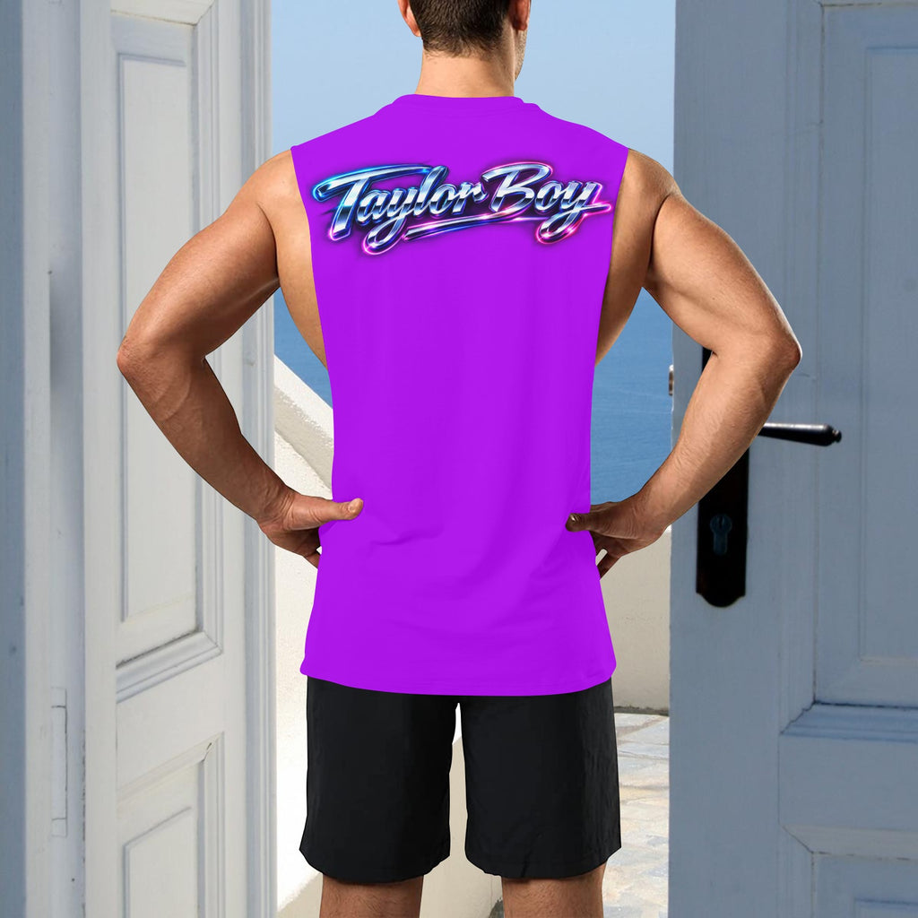 Taylor Boy™ Men’s Open‑Sides Workout Tank