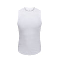 Muscle Tee Men Wide Shoulder Underwear Sleeveless T-Shirt Summer Vest Fashion Slim Fit Stretch Gym Workout Crop Top