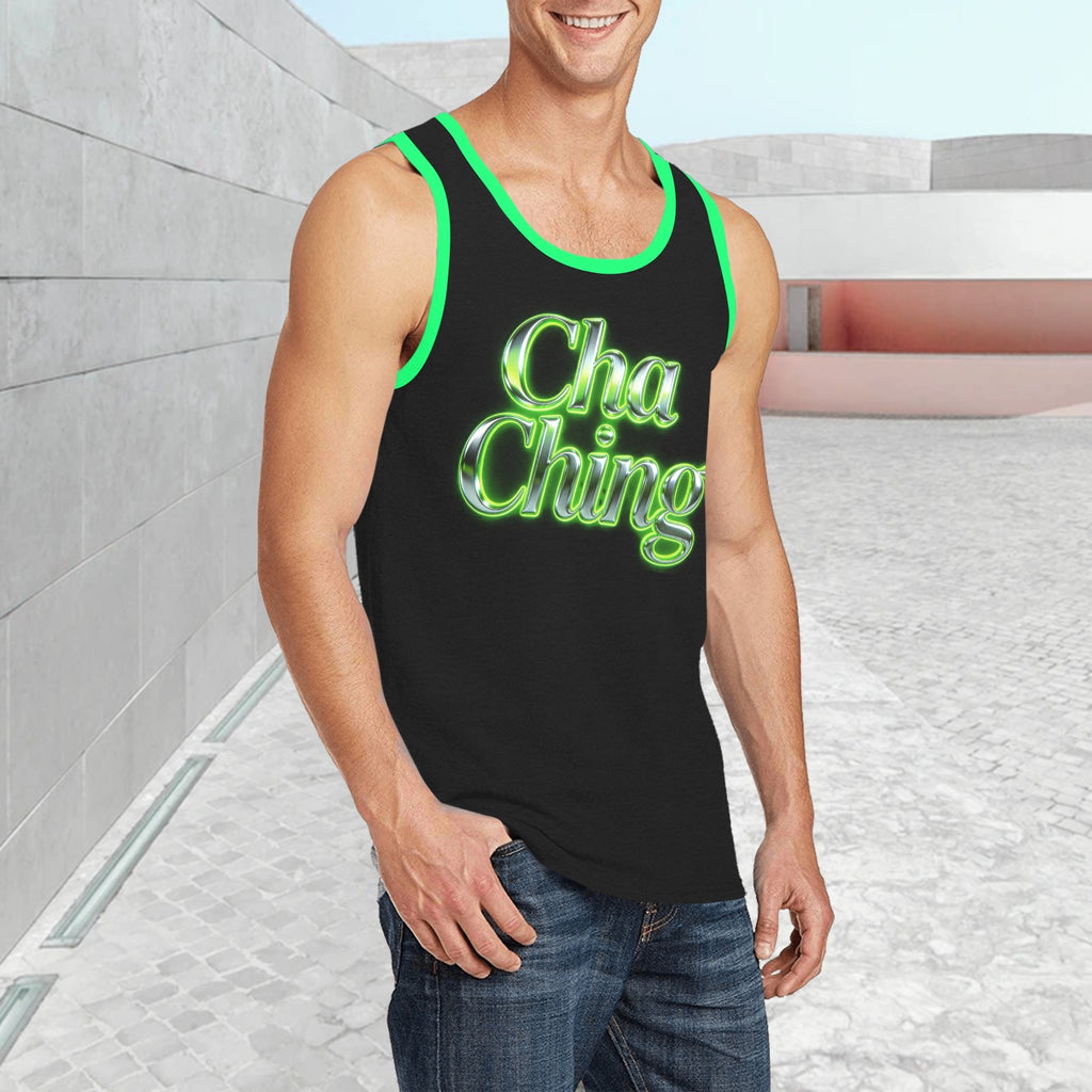 Men’s Print Tank Top — Premium Fit, Taylor Boy Energy