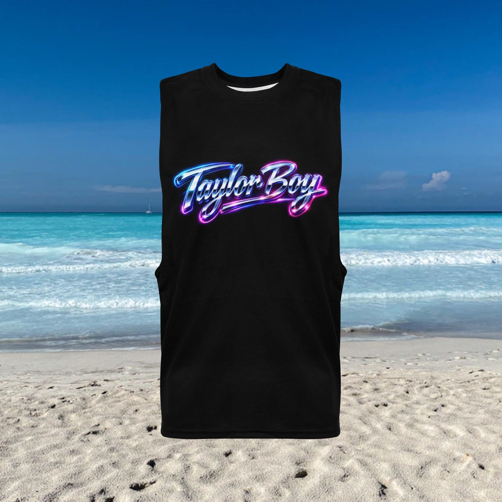 Taylor Boy™ Men’s Open‑Sides Workout Tank