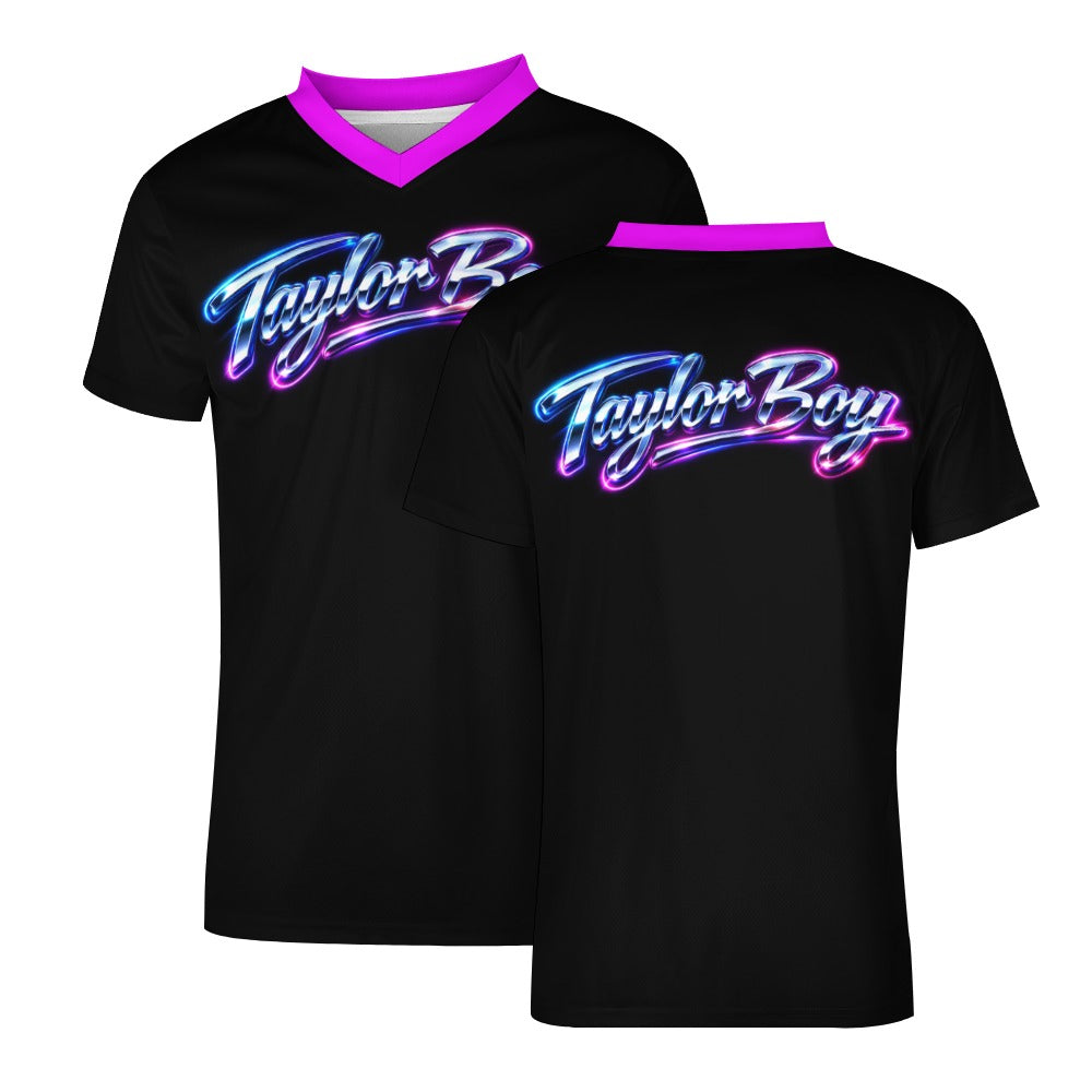 Your Taylor Boy™ V‑Neck Football Tee — Play Hard, Look Sharp