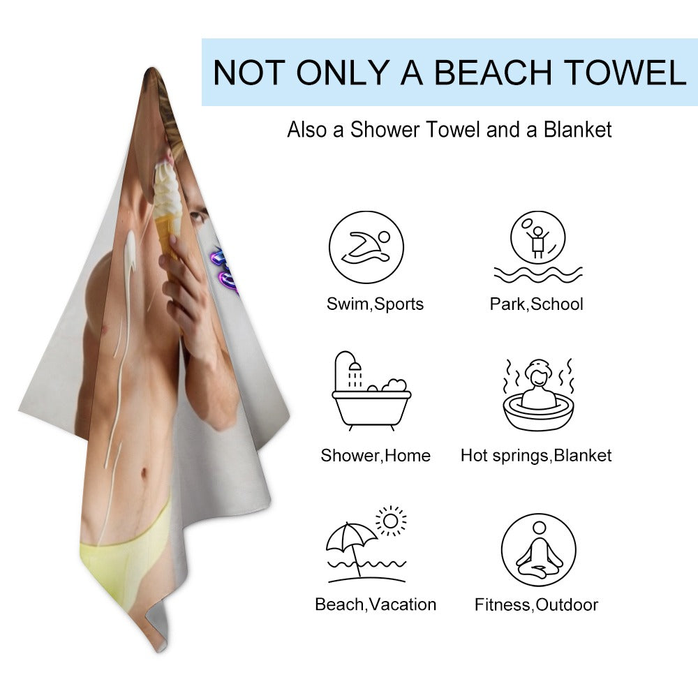 Taylor Boy™ Plush Comfort Beach Towel — New Ultra‑Soft Edition