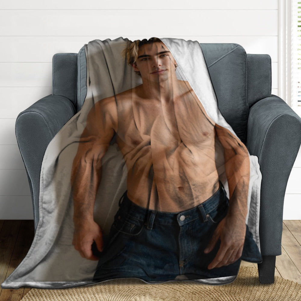 Taylor Boy™ Signature Flannel Blanket — Soft Touch, Multiple Sizes