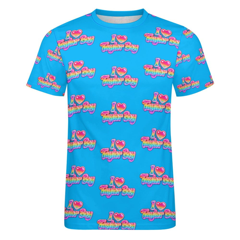 I ❤️ Taylor Boy™ Shirt — Fan Favorite Fit Men's Cotton T-shirt
