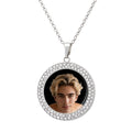Taylor Boy™ Silver Diamond Necklace — Luxury Fan Edition