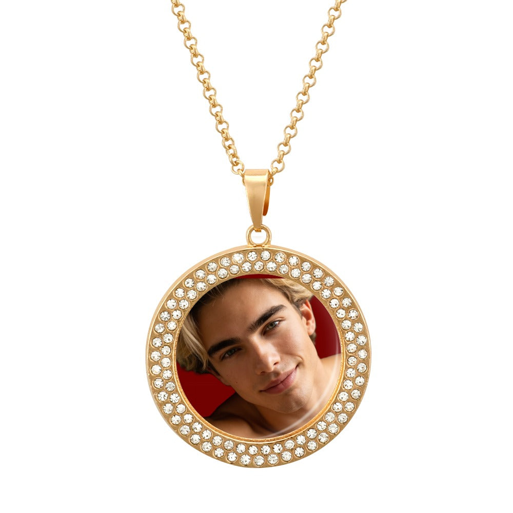 Taylor Boy™ Gold Diamond Necklace — Luxury Fan Edition