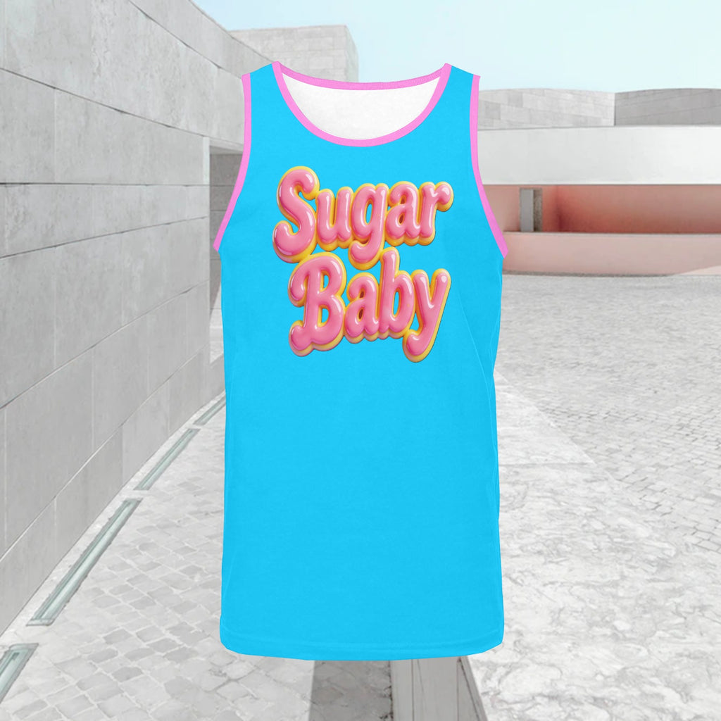 Men’s Print Tank Top — Premium Fit, Taylor Boy Energy