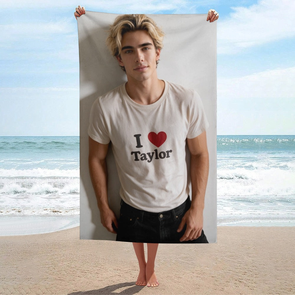 Taylor Boy™ Plush Comfort Beach Towel — New Ultra‑Soft Edition