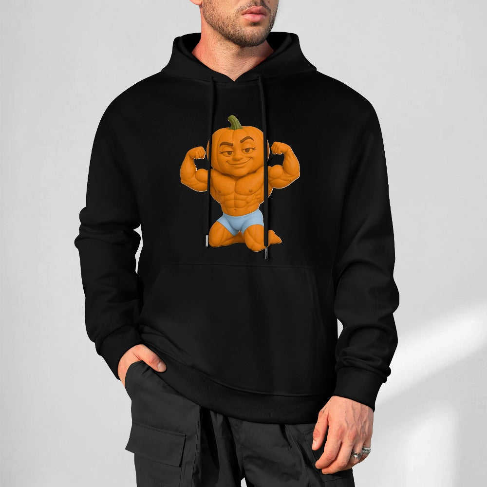 Halloween Flex Pumpkin New Pure cotton hooded sweater