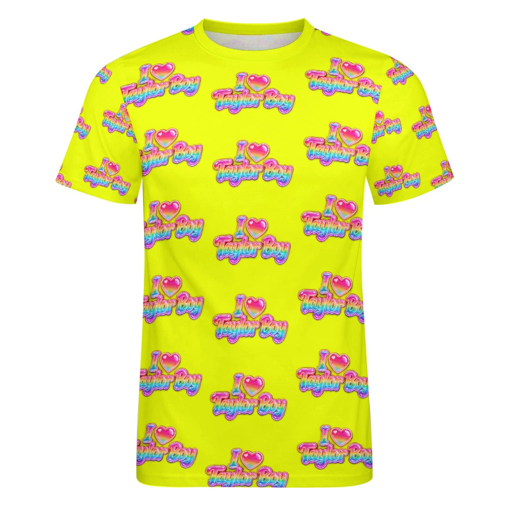 I ❤️ Taylor Boy™ Shirt — Fan Favorite Fit Men's Cotton T-shirt