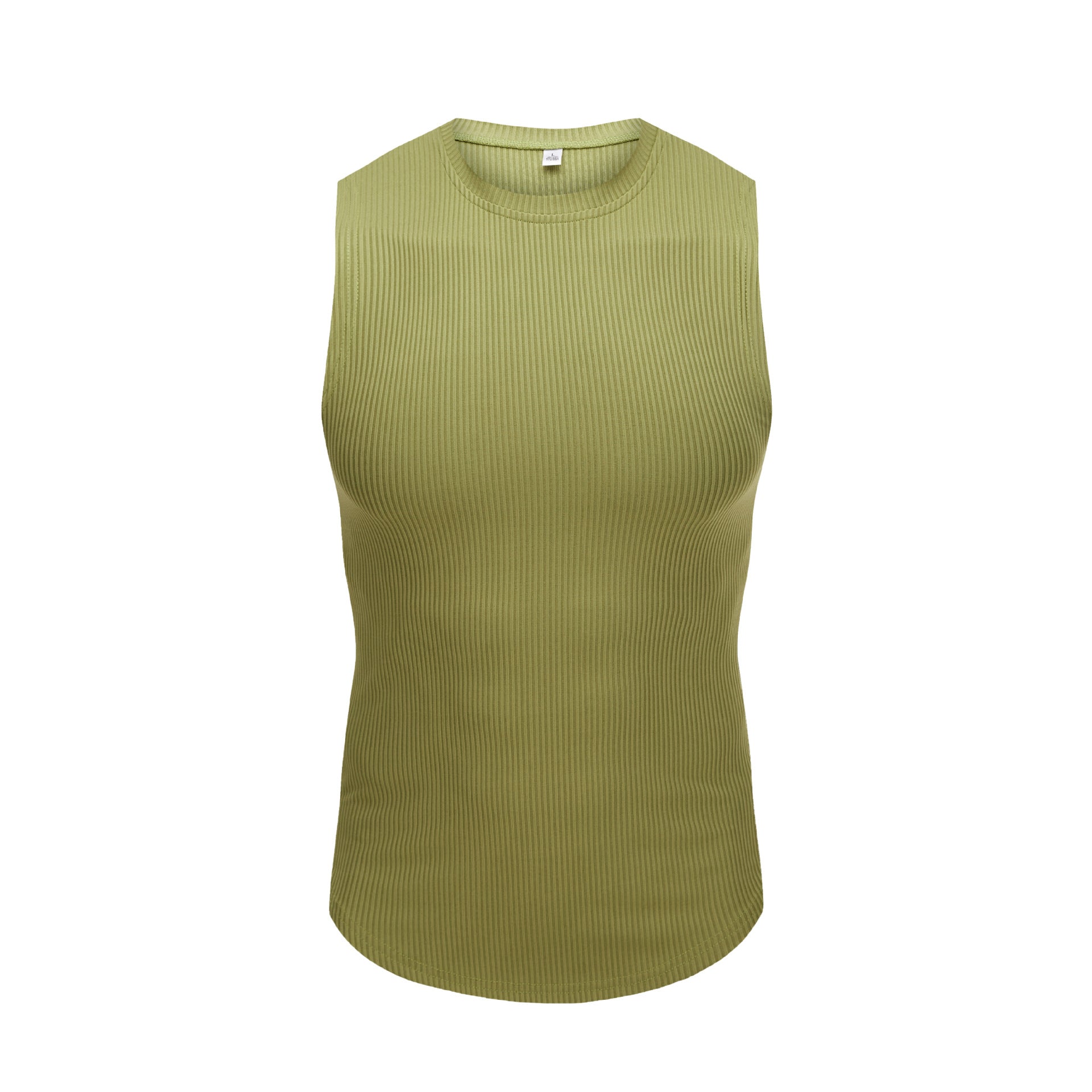 Muscle Tee Men Wide Shoulder Underwear Sleeveless T-Shirt Summer Vest Fashion Slim Fit Stretch Gym Workout Crop Top