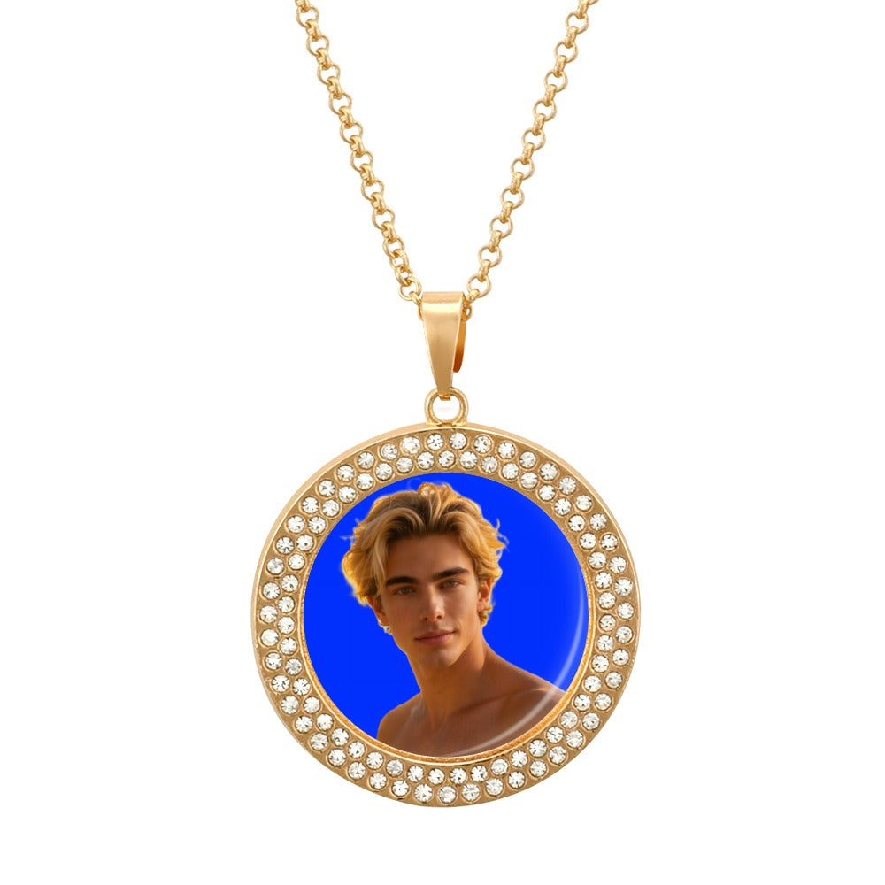 Taylor Boy™ Gold Diamond Necklace — Luxury Fan Edition