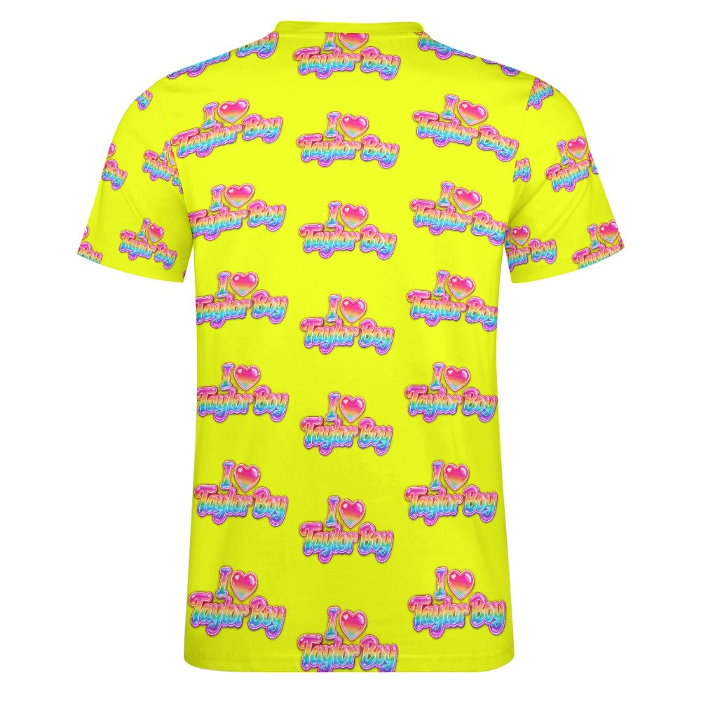 I ❤️ Taylor Boy™ Shirt — Fan Favorite Fit Men's Cotton T-shirt