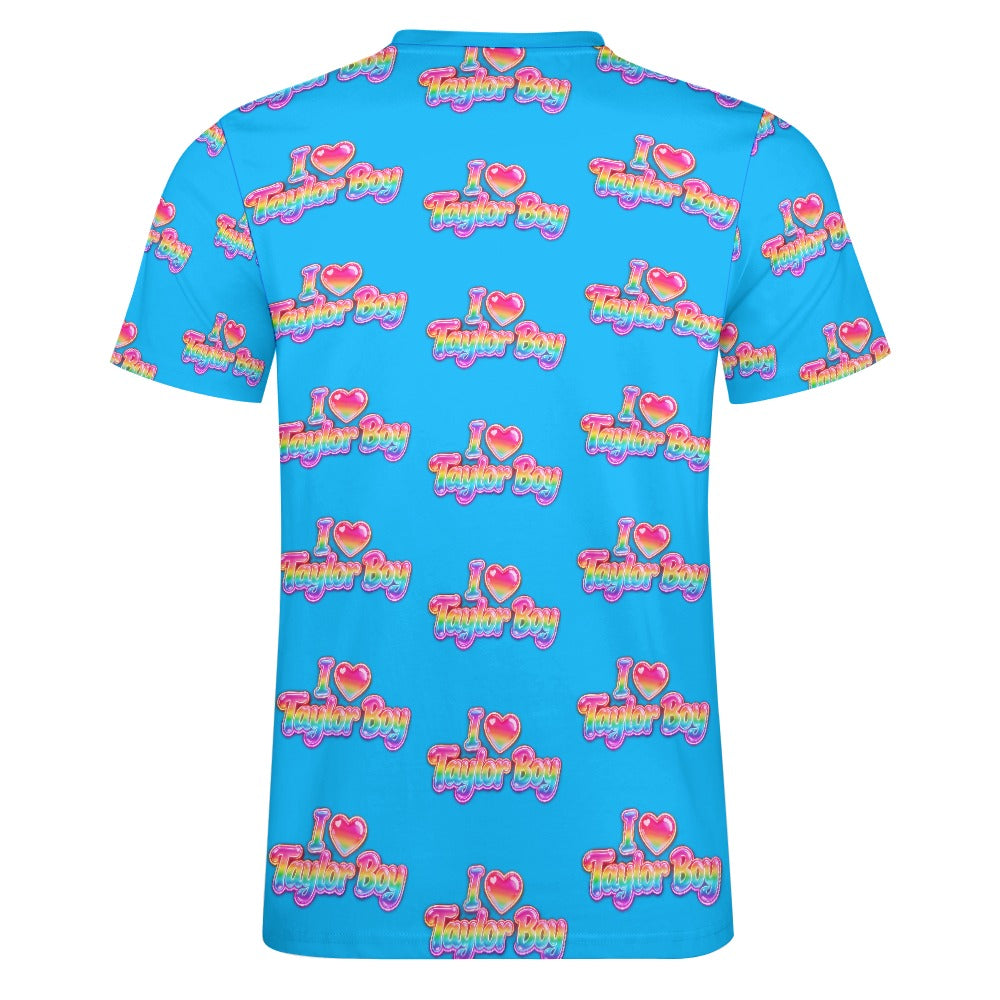 I ❤️ Taylor Boy™ Shirt — Fan Favorite Fit Men's Cotton T-shirt