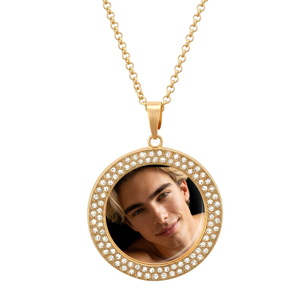 Taylor Boy™ Gold Diamond Necklace — Luxury Fan Edition