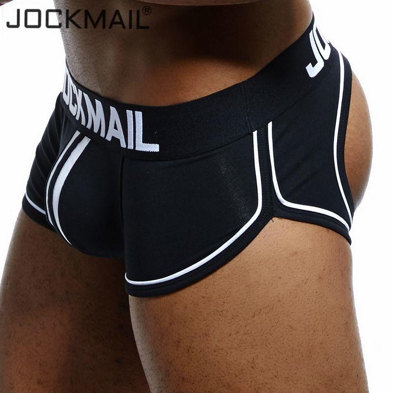 HOT NEW DRIP!  JockMail Mens Underwear Cotton Low Waist Thongs
