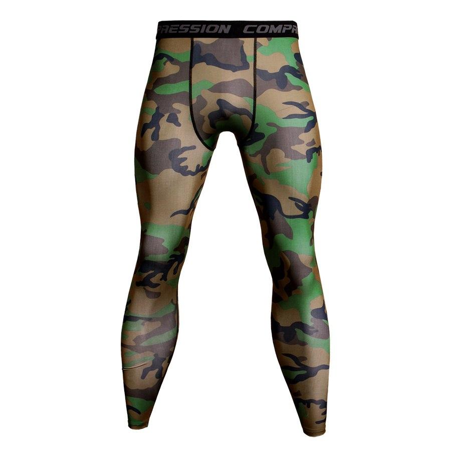 Taylor Boys Favorite! Great Deal! Mens Camo Compression Pants Fit wear Jogging Leggings