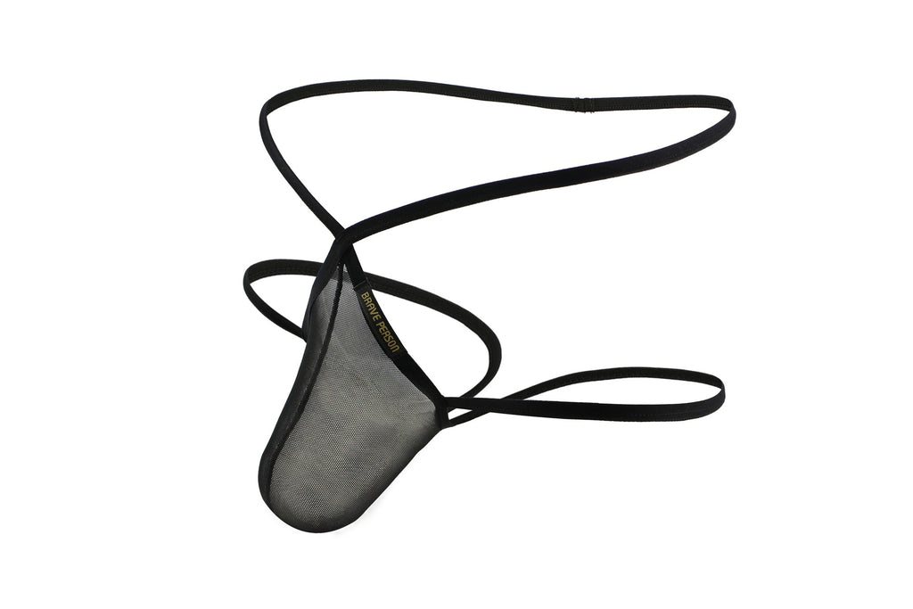 HOT ITEM! Transparent Men's Briefs Thongs Jockstrap Penis Pouch Mesh Breathable Underwear Men Low-waist Gay G-string
