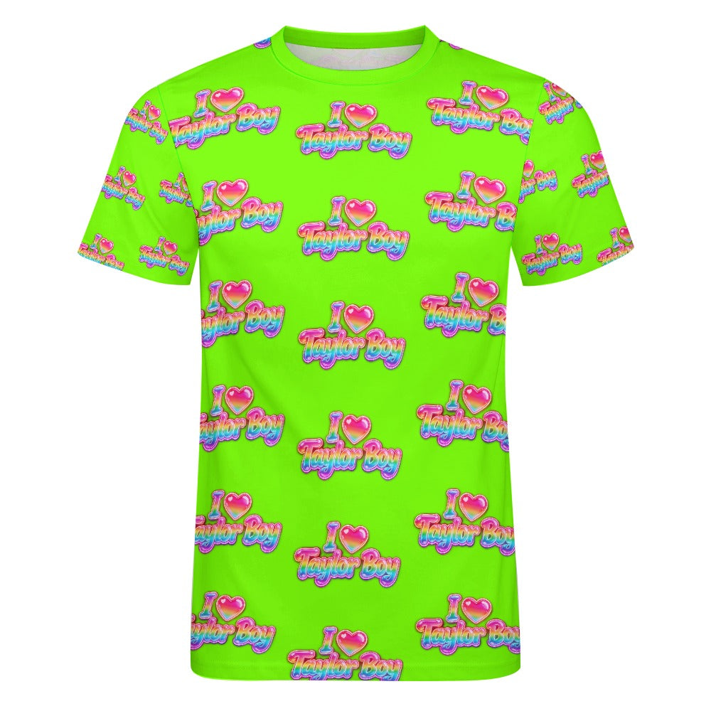 I ❤️ Taylor Boy™ Shirt — Fan Favorite Fit Men's Cotton T-shirt