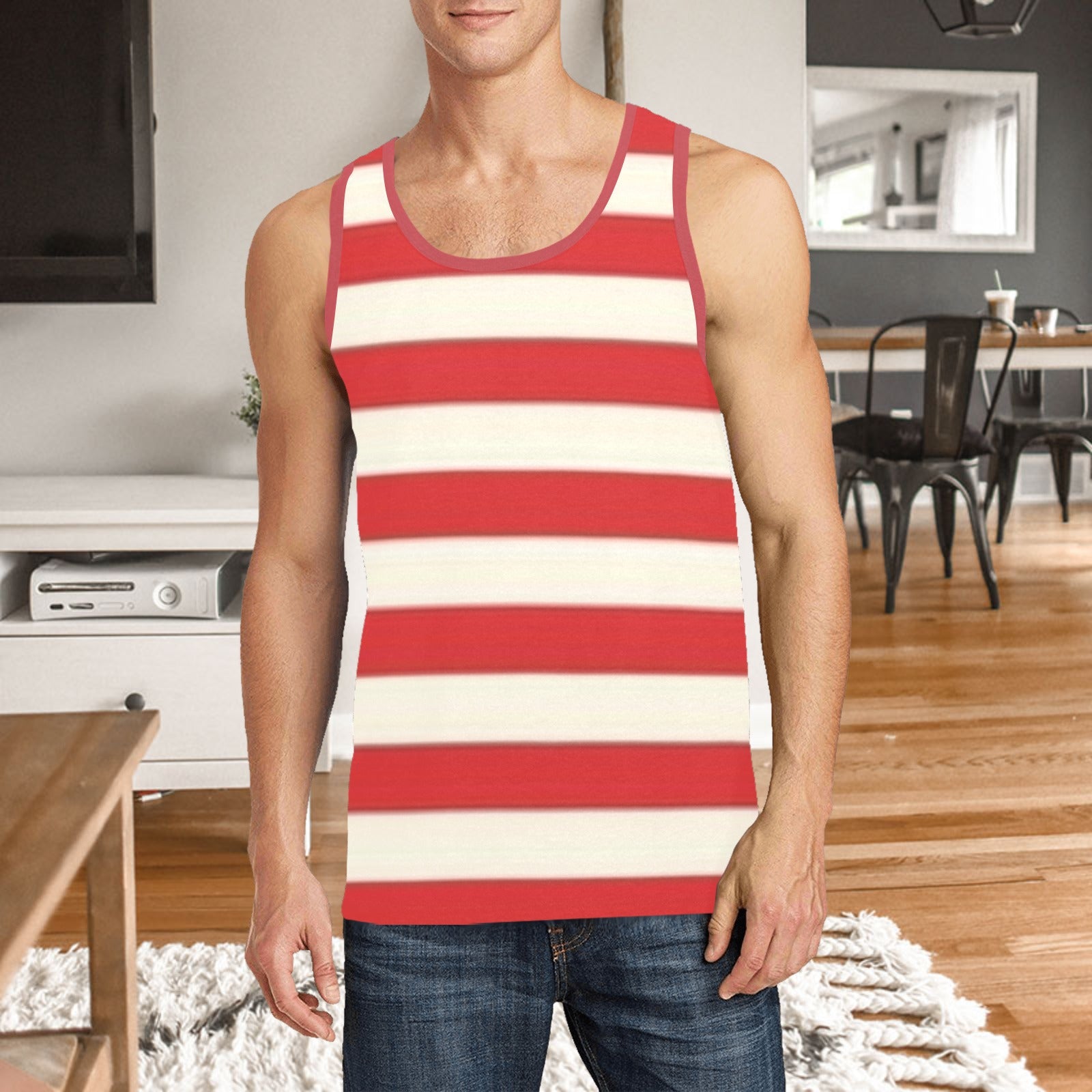 Men's Fitted Tank Top