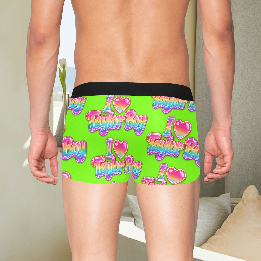 I ❤️ Taylor Boy™ Men’s Boxer Briefs — Premium Fit + Fly