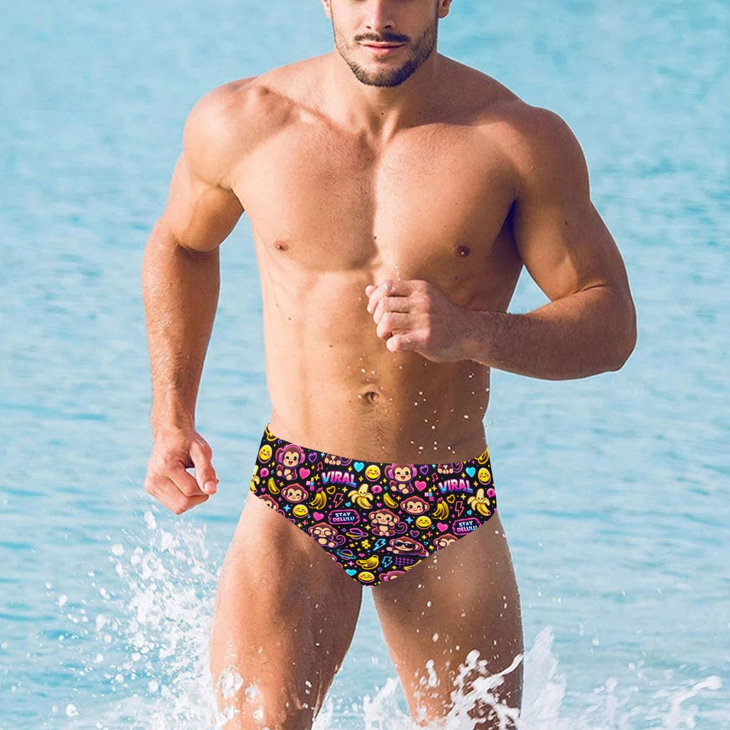 Multi Designs - Men's Swimming Briefs