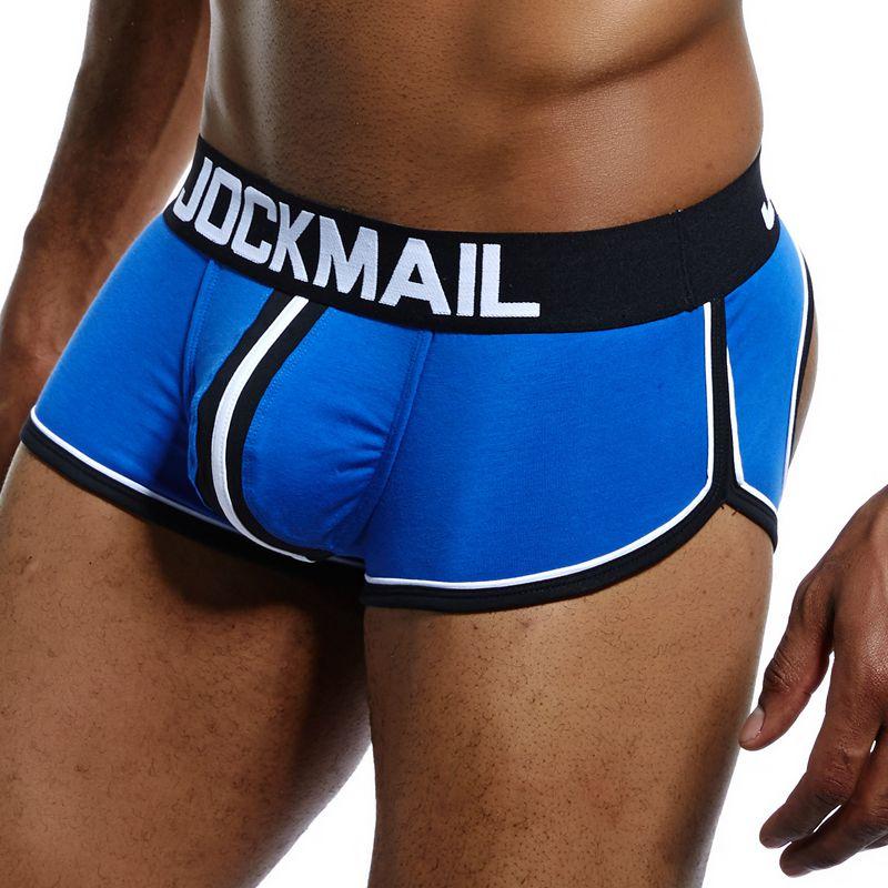 HOT NEW DRIP!  JockMail Mens Underwear Cotton Low Waist Thongs