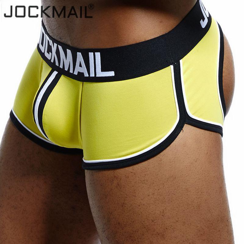 HOT NEW DRIP!  JockMail Mens Underwear Cotton Low Waist Thongs