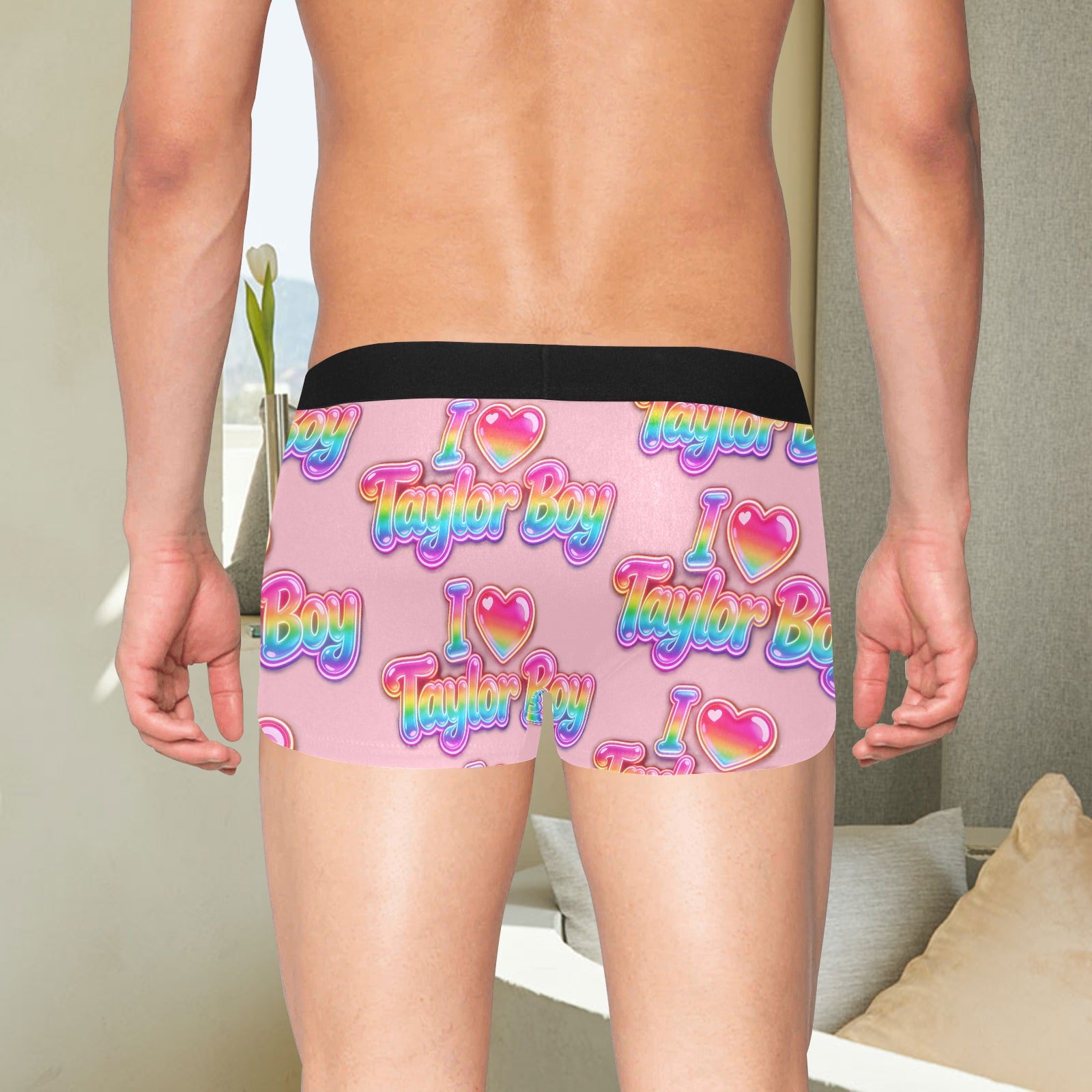 I ❤️ Taylor Boy™ Men’s Boxer Briefs — Premium Fit + Fly