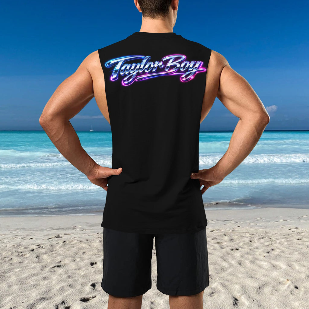 Taylor Boy™ Men’s Open‑Sides Workout Tank