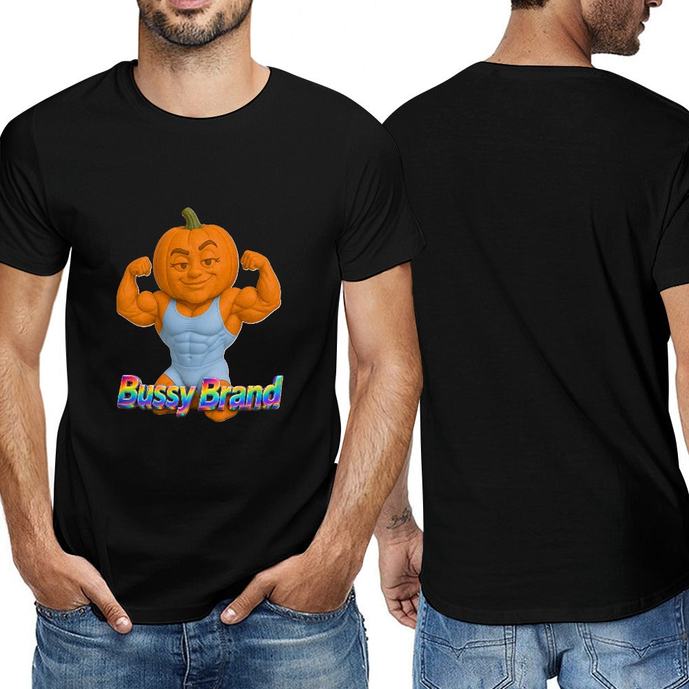 Halloween Pumpkin Flex Men's  Short Sleeve T-shirt