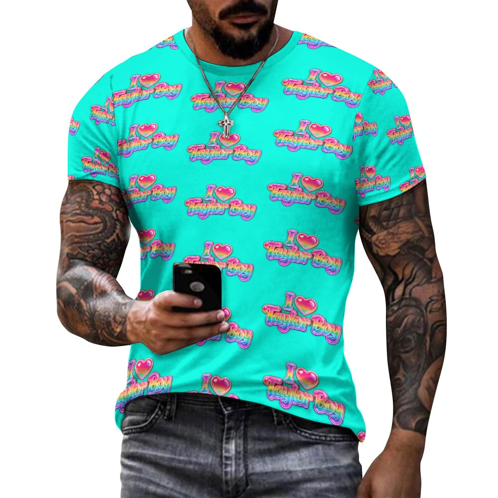 I ❤️ Taylor Boy™ Shirt — Fan Favorite Fit Men's Cotton T-shirt