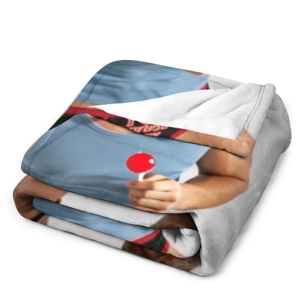 Taylor Boy™ Signature Flannel Blanket — Soft Touch, Multiple Sizes