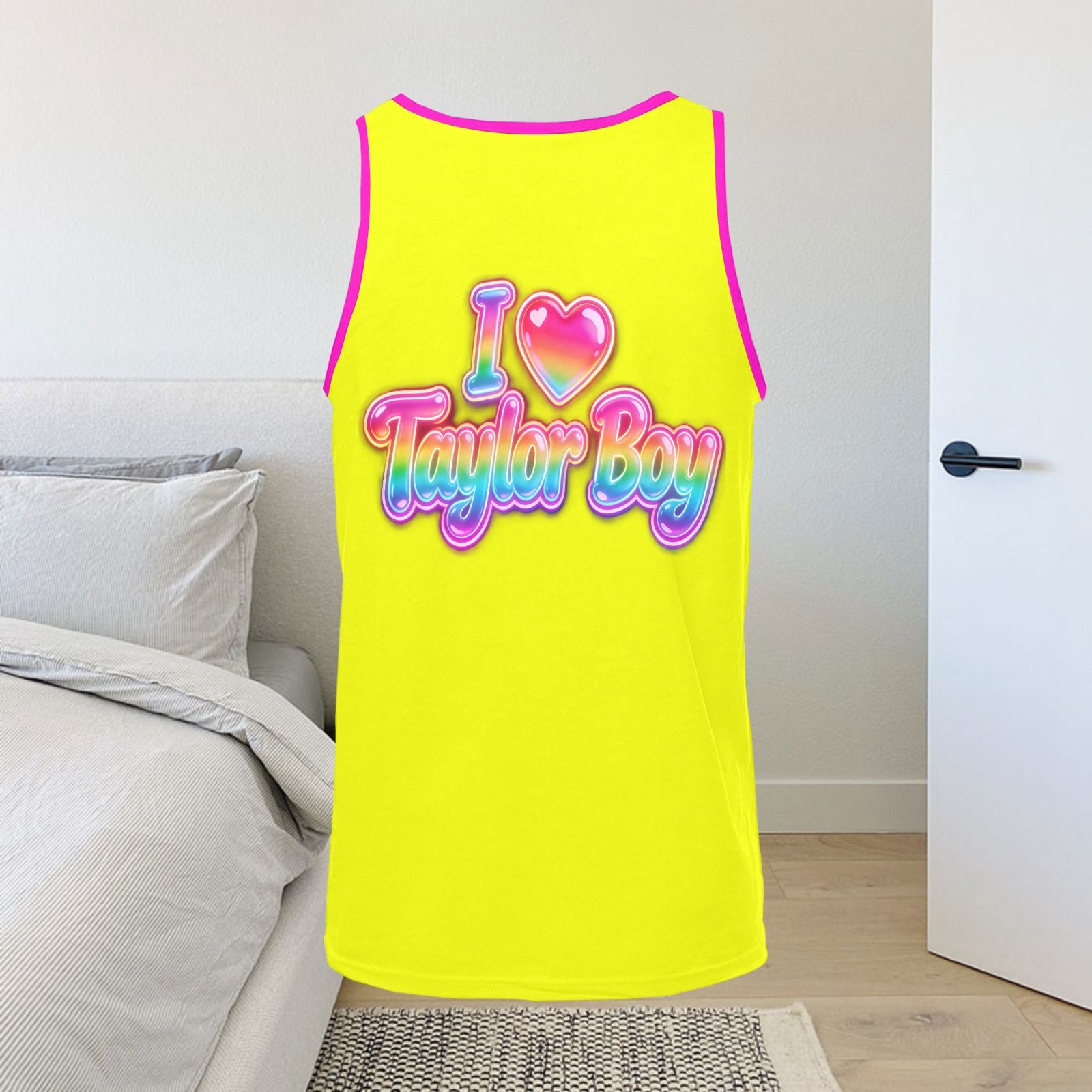 Taylor Boy™ Graphic Tank — Soft, Strong, Summer‑Ready - Men’s Print Tank Top — Premium Fit, Taylor Boy Energy