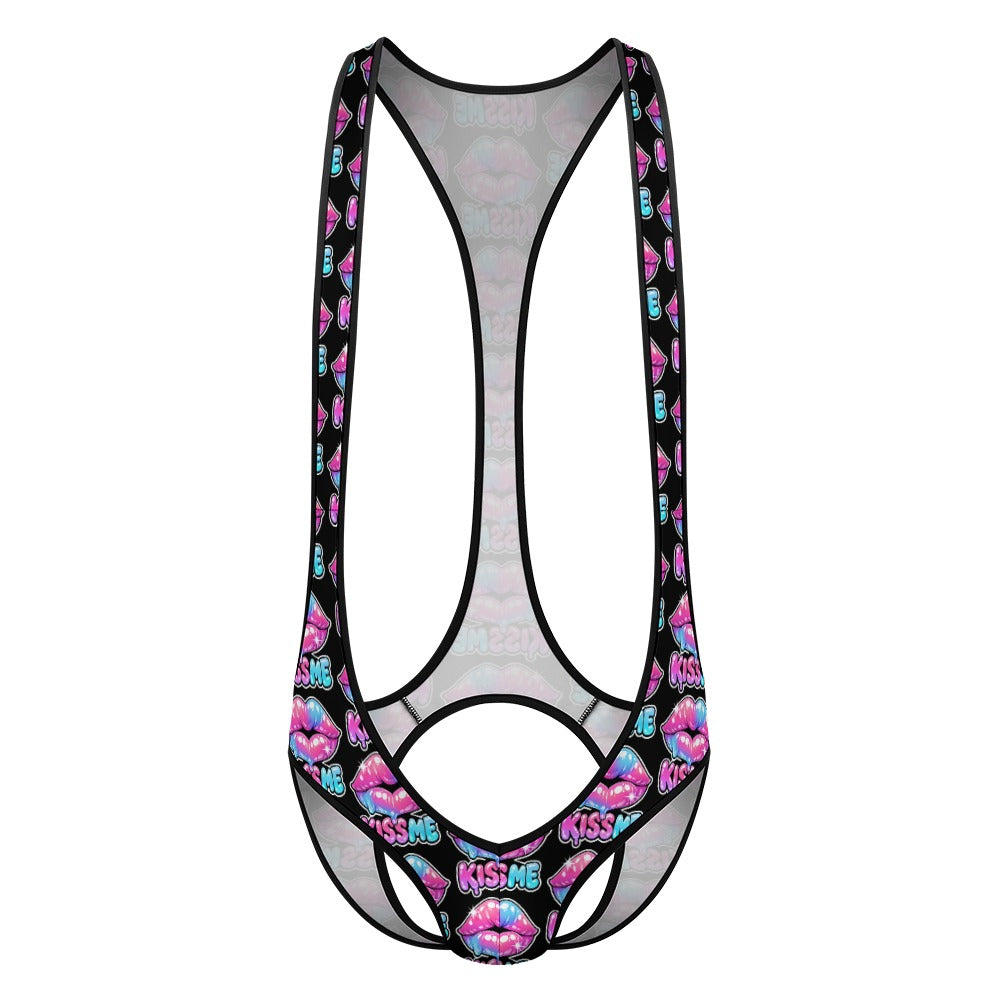 Multiple Designs- Men's Bodysuit Emotional Underwear