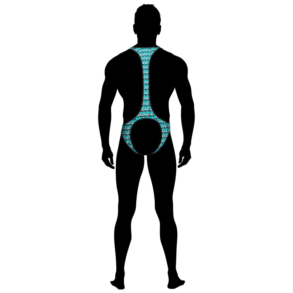 Multiple Designs- Men's Bodysuit Emotional Underwear