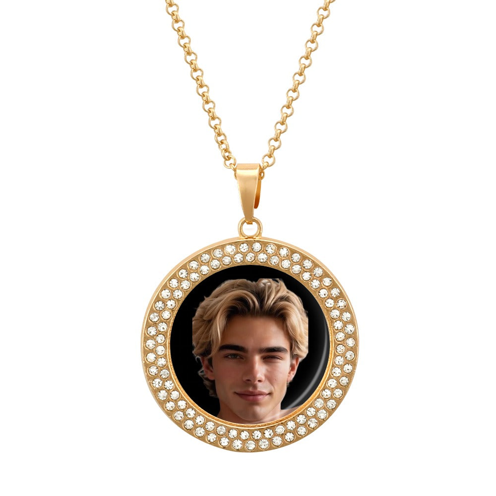 Taylor Boy™ Gold Diamond Necklace — Luxury Fan Edition