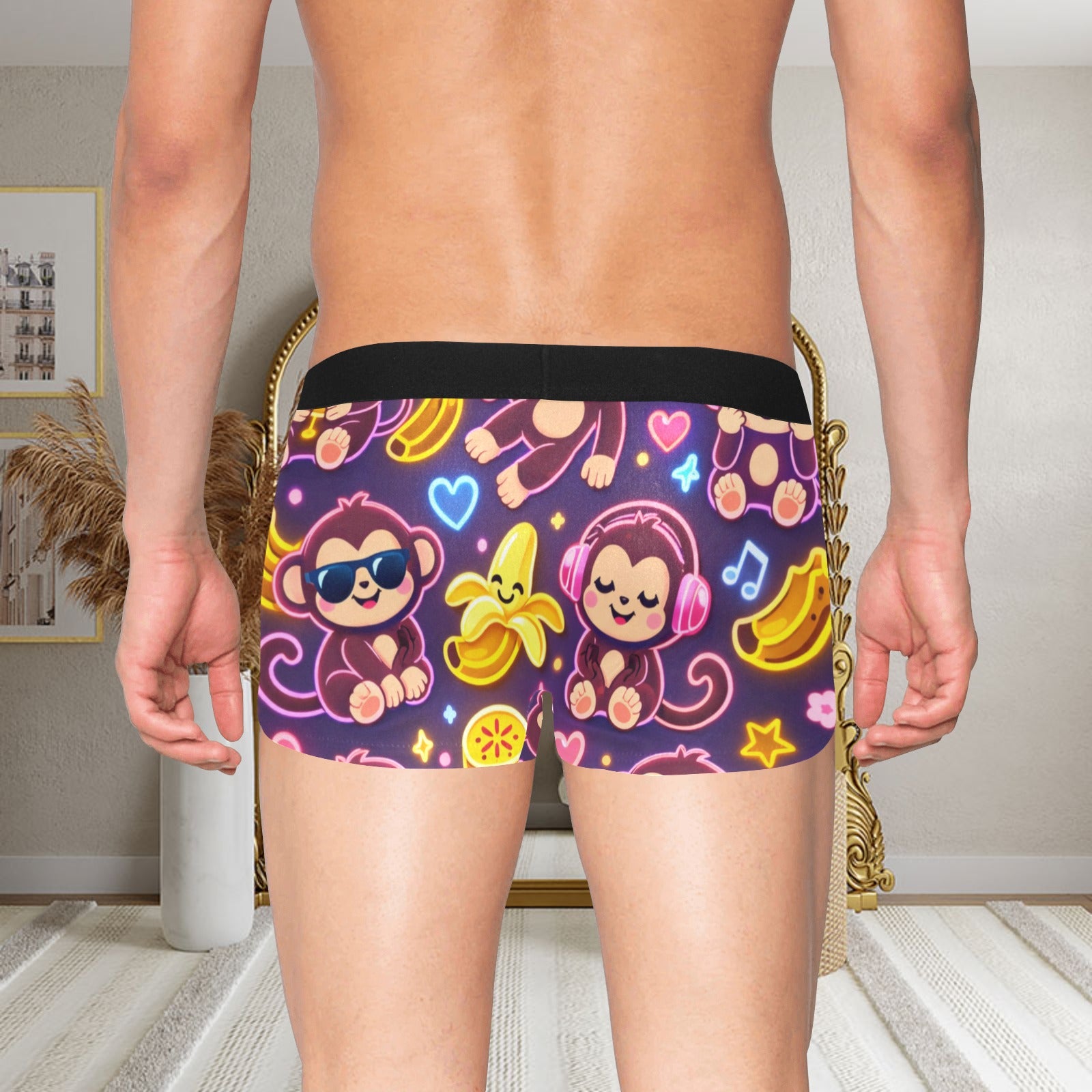 Multiple Designs -Men's Boxer Briefs with Fly