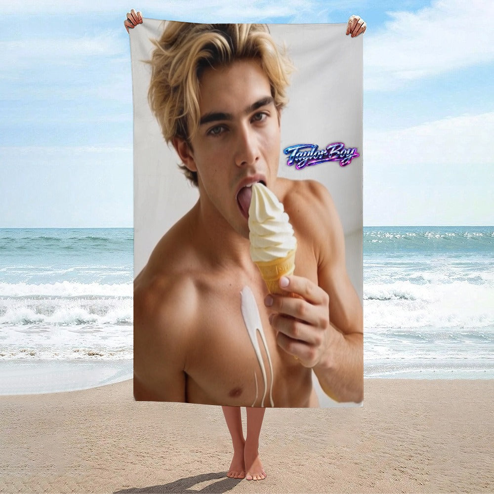 Taylor Boy™ Plush Comfort Beach Towel — New Ultra‑Soft Edition