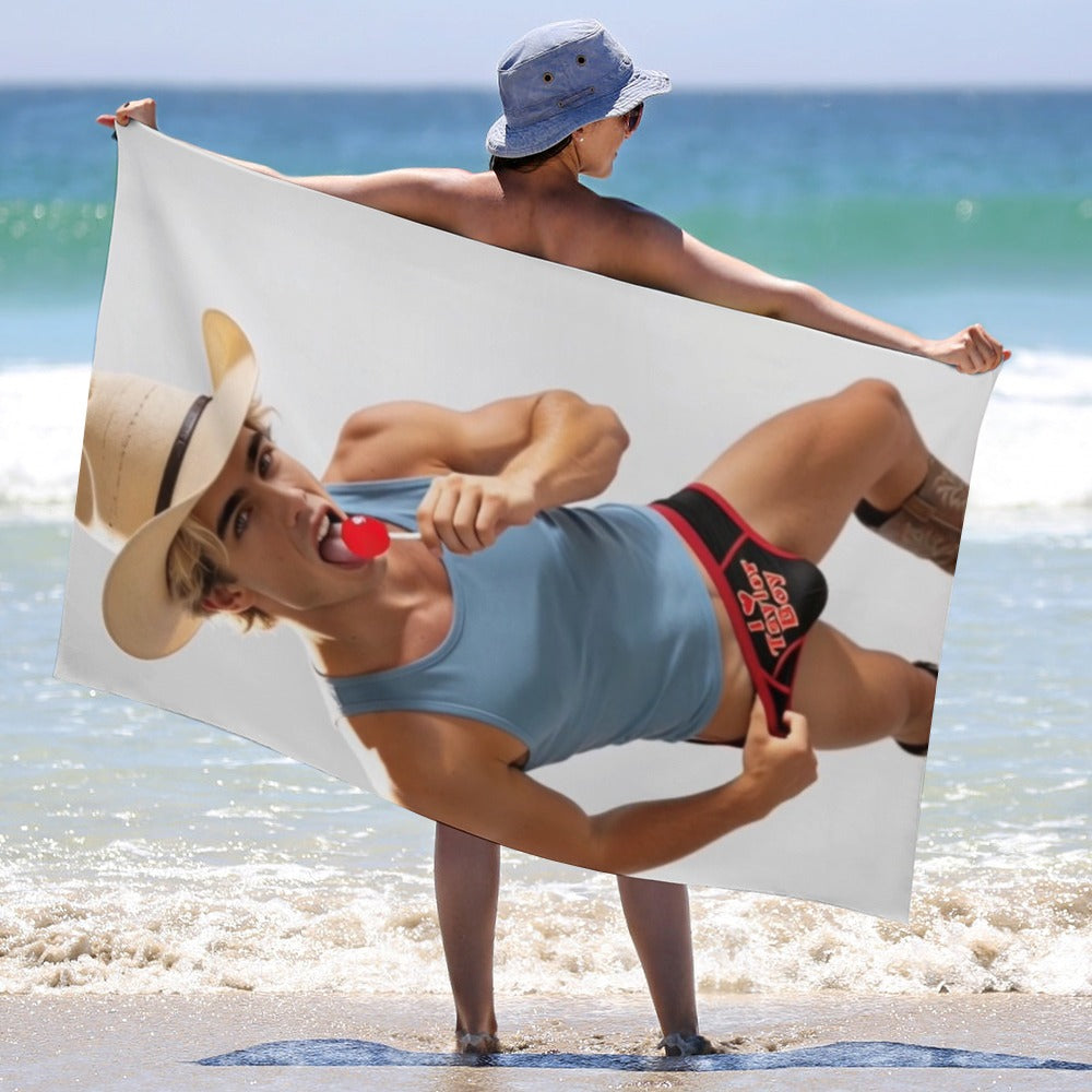 Taylor Boy™ Plush Comfort Beach Towel — New Ultra‑Soft Edition