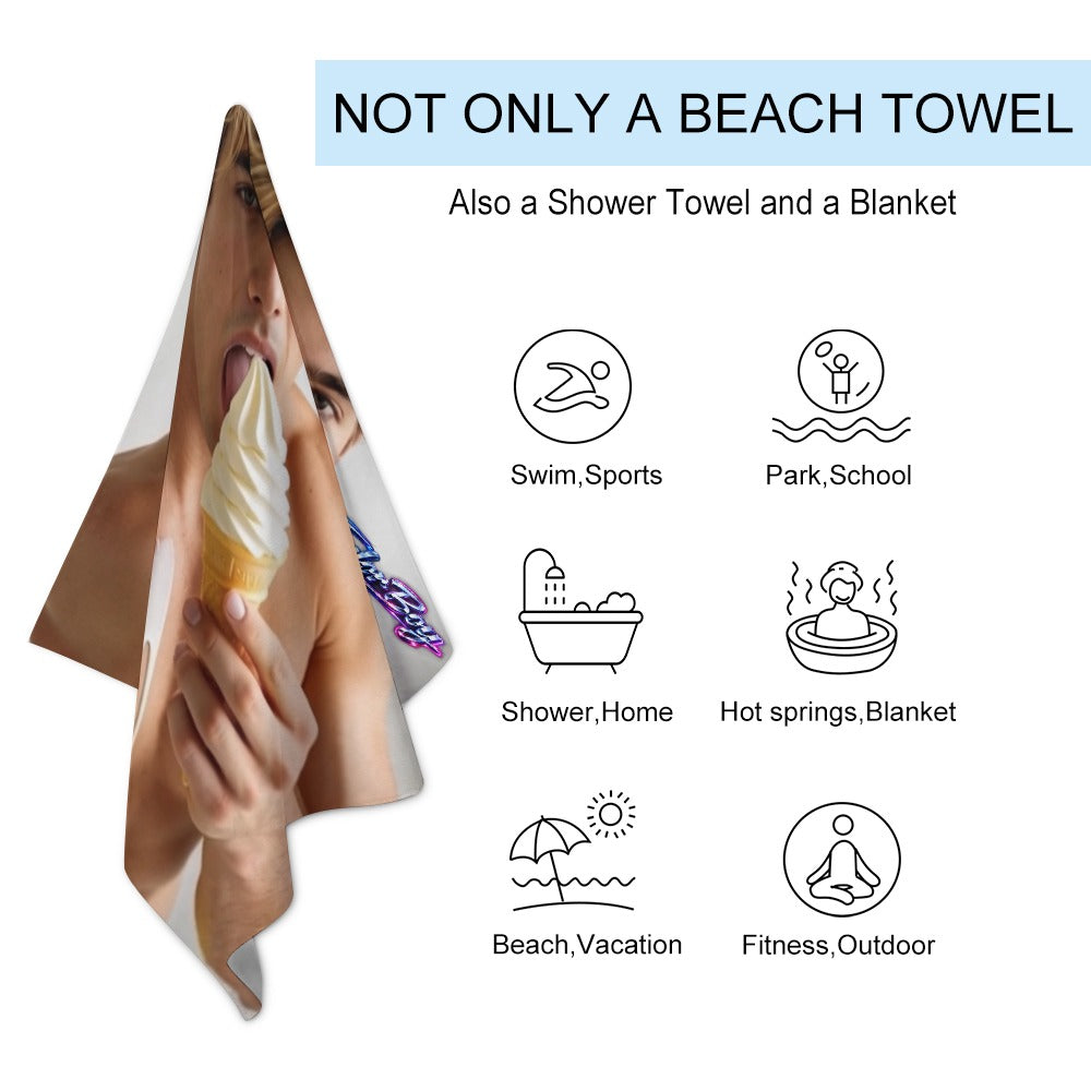 Taylor Boy™ Plush Comfort Beach Towel — New Ultra‑Soft Edition