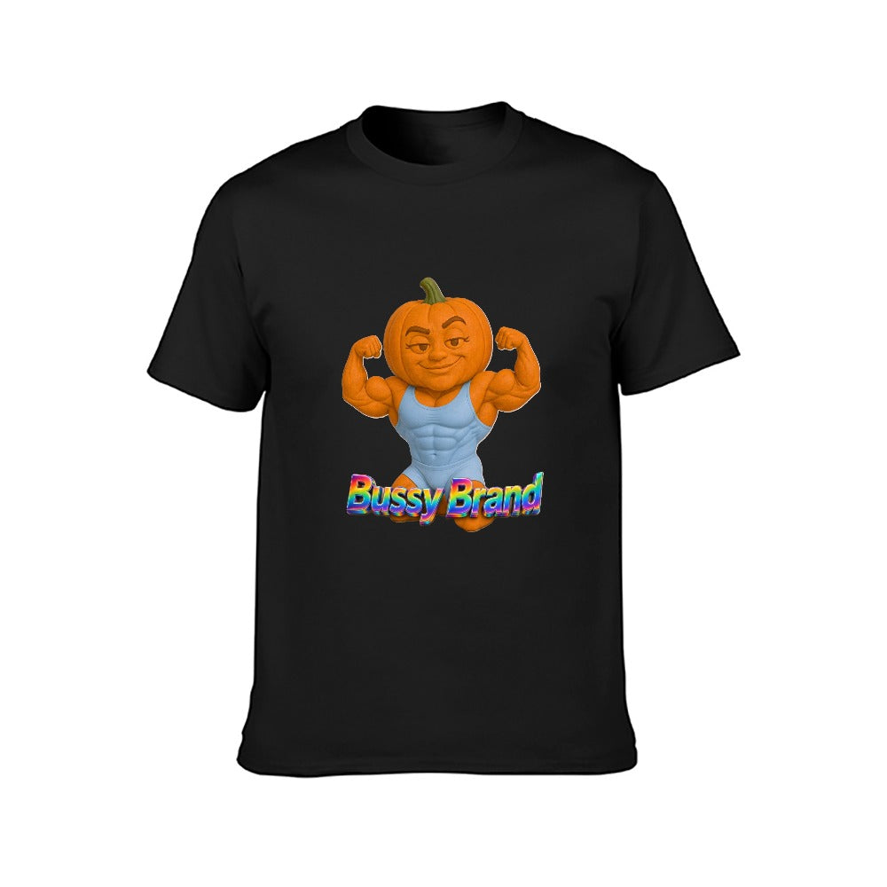 Halloween Pumpkin Flex Men's  Short Sleeve T-shirt