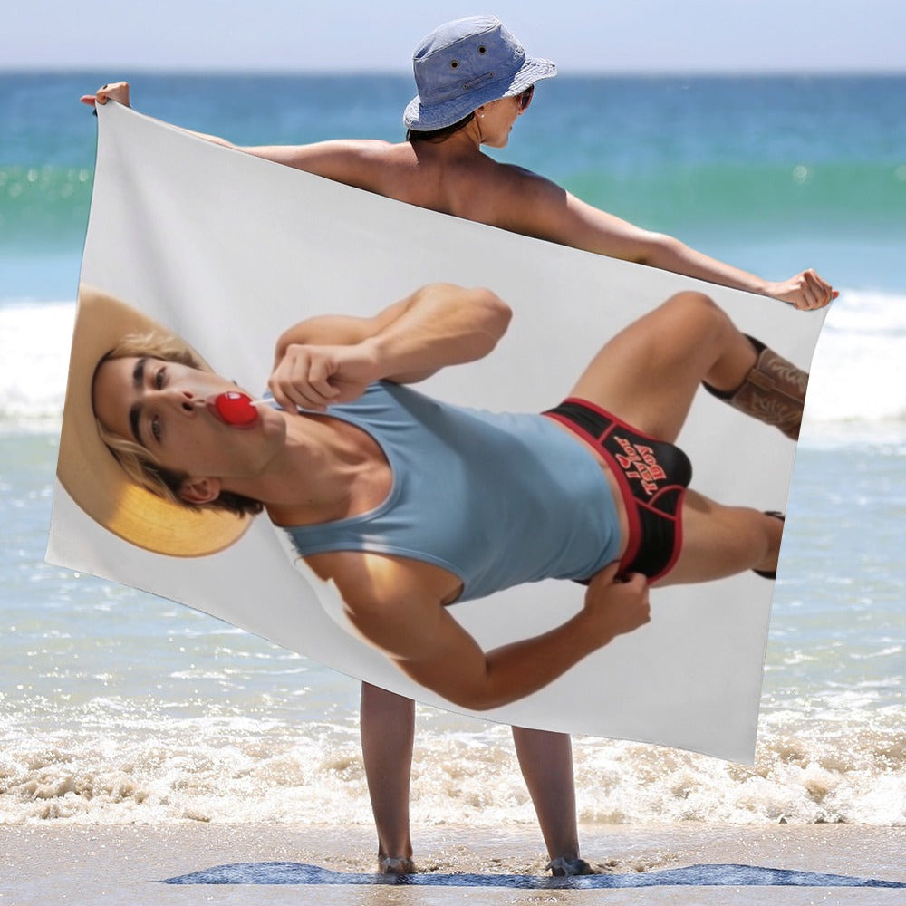 Taylor Boy™ Plush Comfort Beach Towel — New Ultra‑Soft Edition